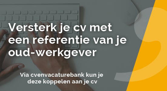 Koppel je referenties!